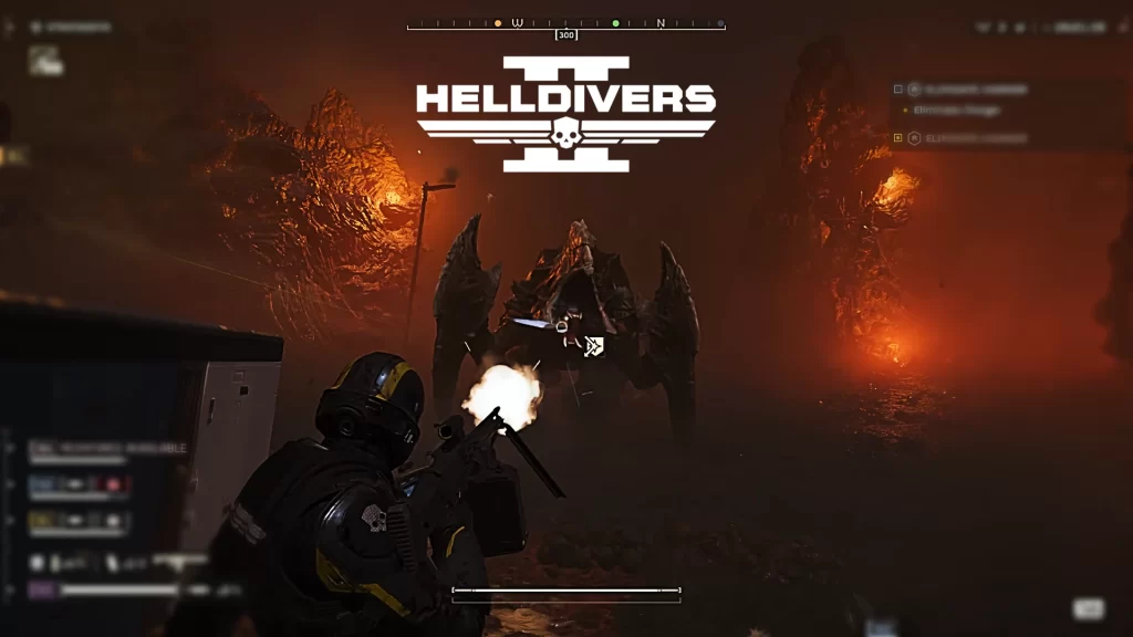 Helldivers 2 Charger enemy