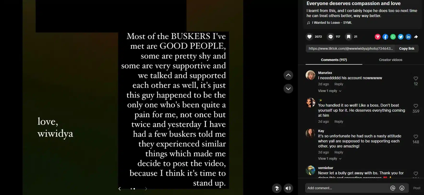 Australian Busker Bullied by Violinist