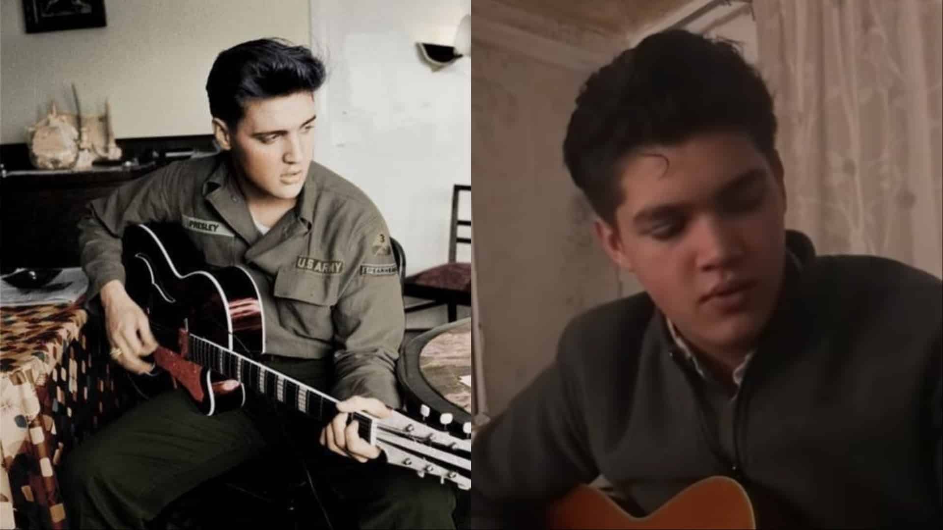 Elvis Presley and Derby Smith