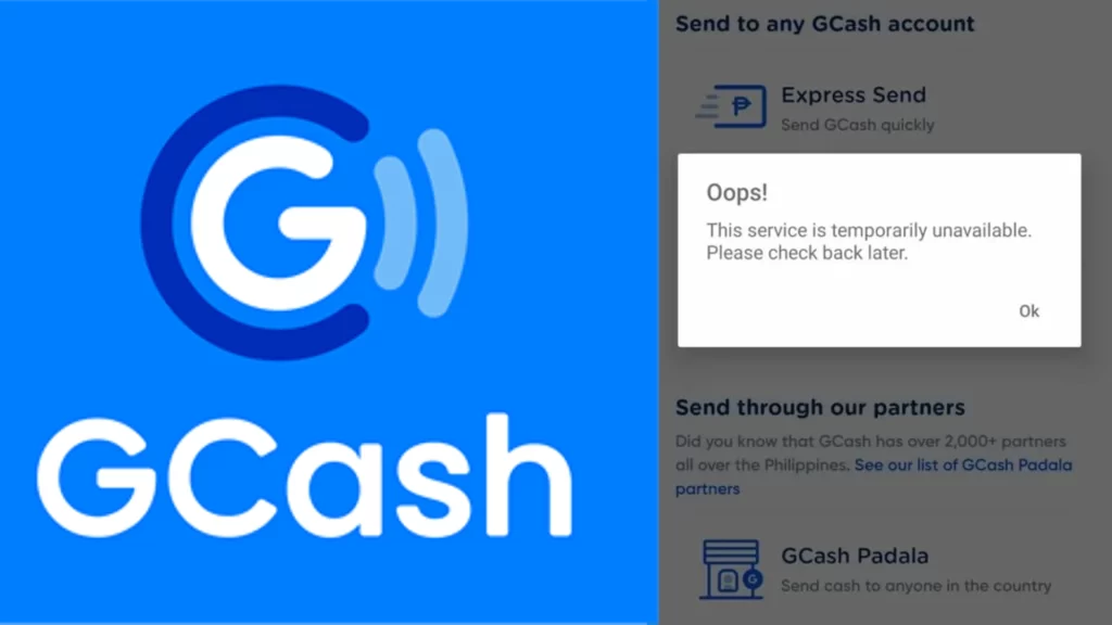 GCash Express Send Unavailable | What happened