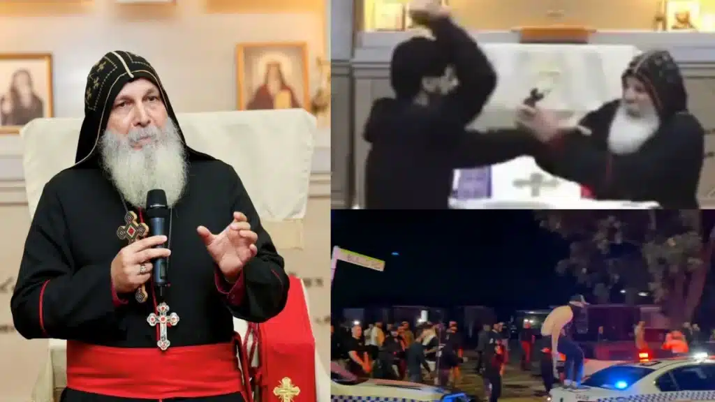 Bishop attacked by 16 year old sydney australia