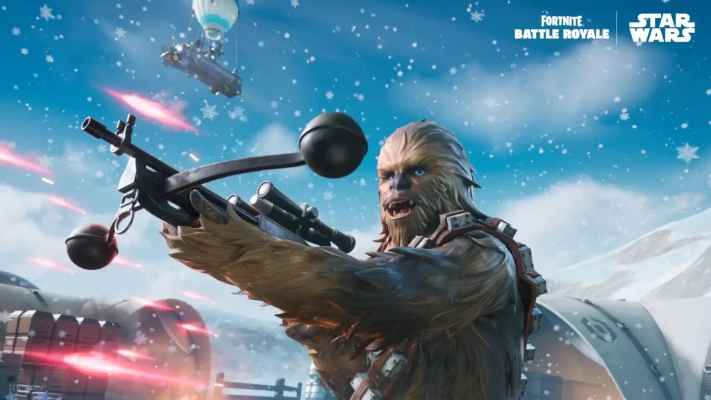 Chewbacca Leak Skin Fortnite x Star Wars