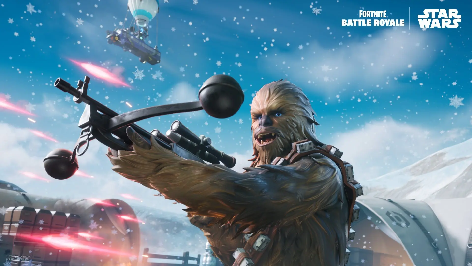 Chewbacca Leak Skin Fortnite x Star Wars