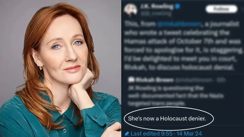 JK Rowling is a 'Holocaust Denier' | Explained