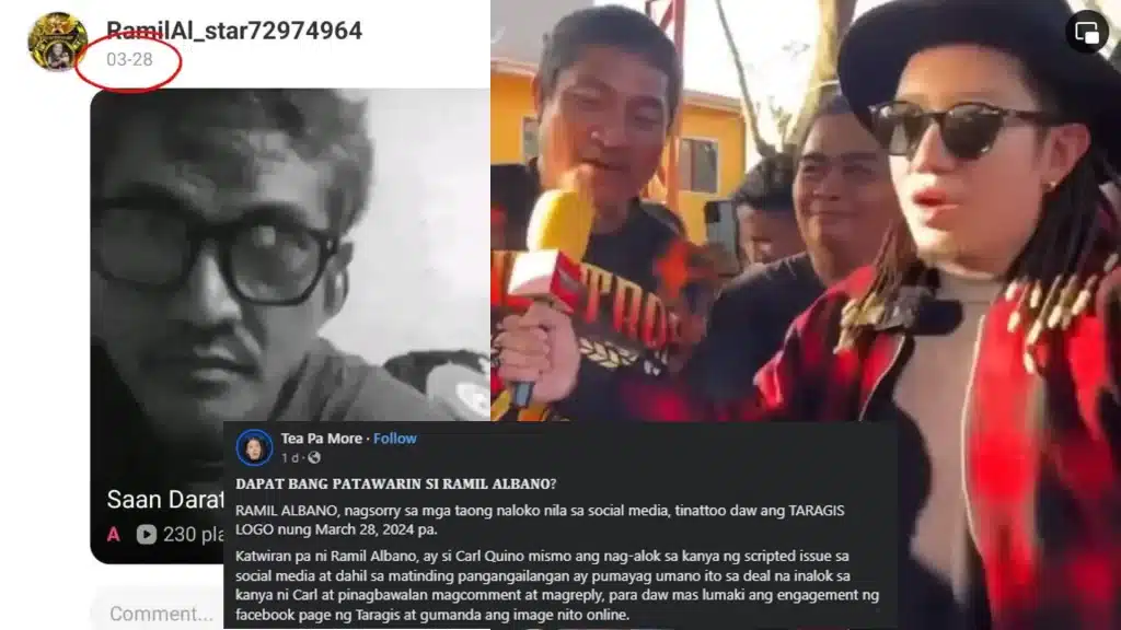 Taragis on April Fools' Day “prank” | Tattooed Guy an Accomplish? ramil albano