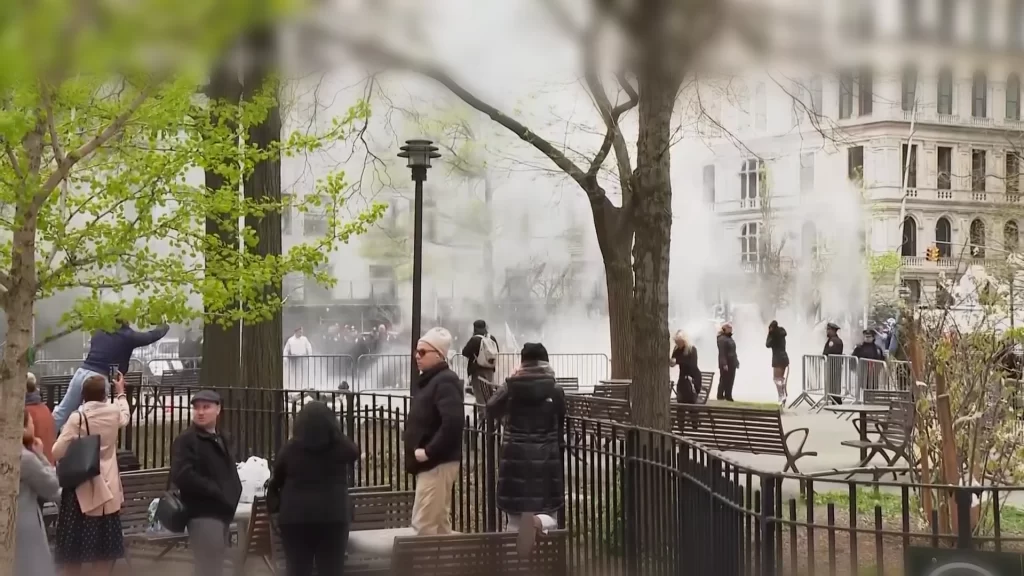 Man Sets Himself on Fire Outside Trump Trial Courthouse in Manhattan