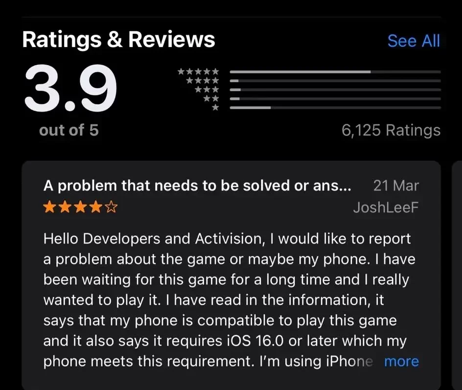 Warzone Mobile Issues: Players Share Their Experiences