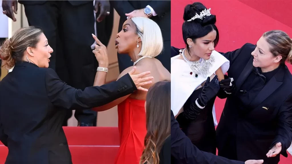 Cannes: The Female Security Guard and the Red Carpet Controversy