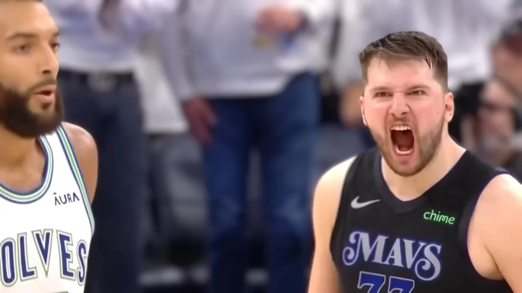 Luka Doncic on Rudy Gobert