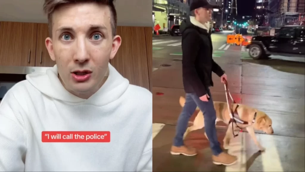 You don't look blind TikTok star Paul Castle kicked out of Seattle restaurant