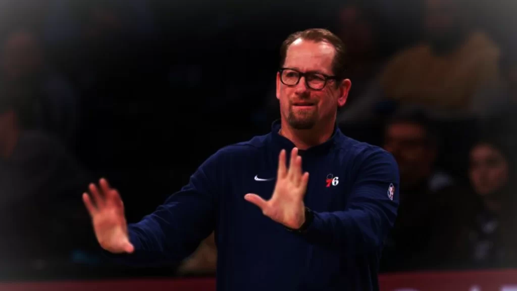 nick nurse injured finger game 5 against knicks
