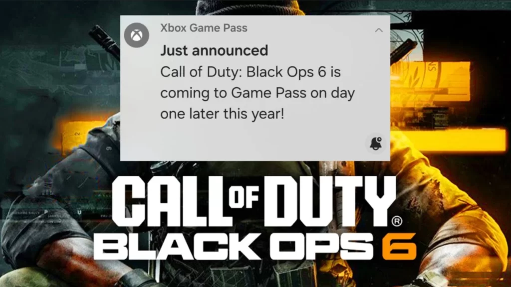 Call of Duty Black Ops 6: Day One on Xbox Game Pass? (Possible Oct. Release)