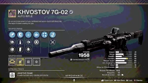 Destiny 2: The Final Shape – Khvostov | How to get