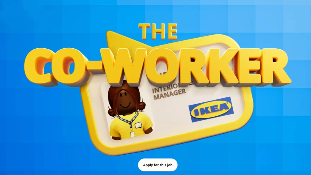 Get Paid to Work in the Metaverse IKEA is Hiring on Roblox