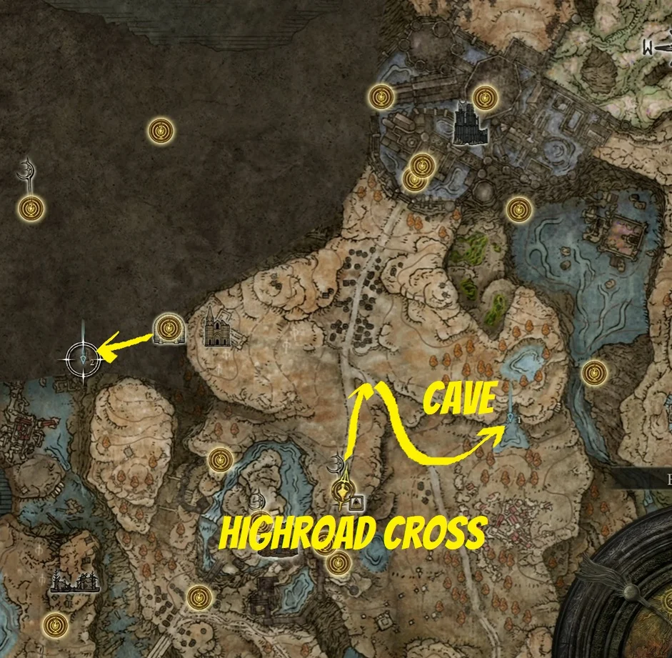 Shadow of the Erdtree Map Fragment - Rauh Base