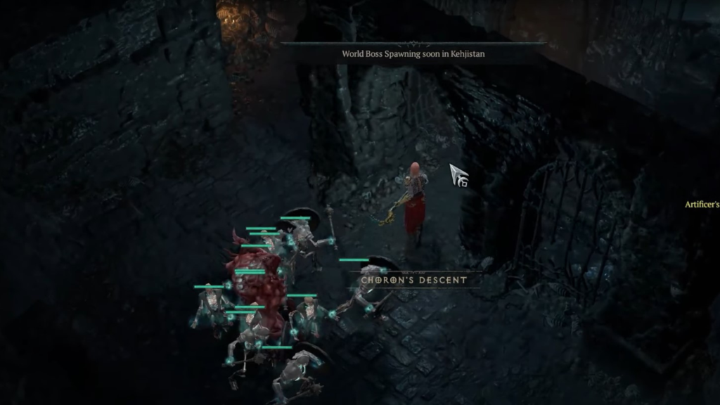 How to access Artificer's Pit in Diablo 4