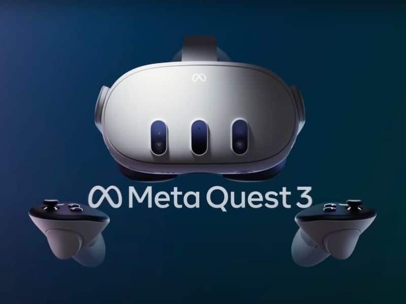 Meta-Quest 3 VR headset