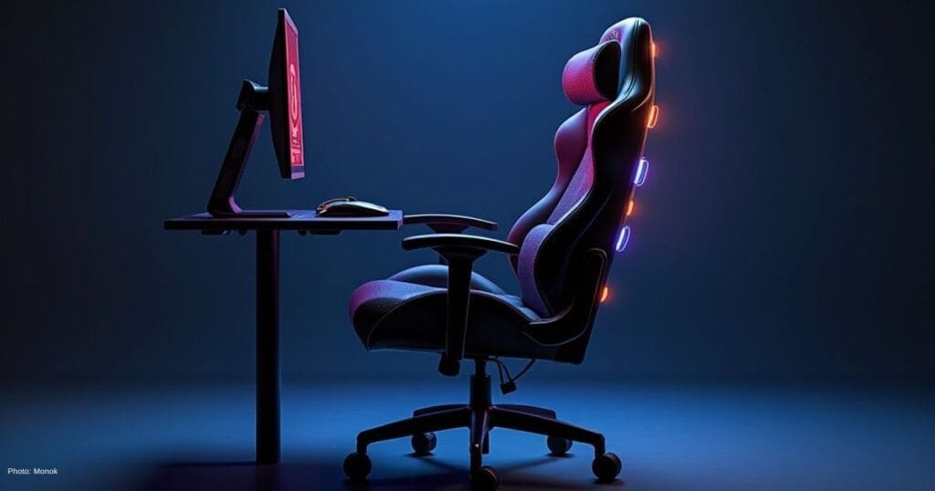Gaming chair innovations focus on comfort and integrated technology