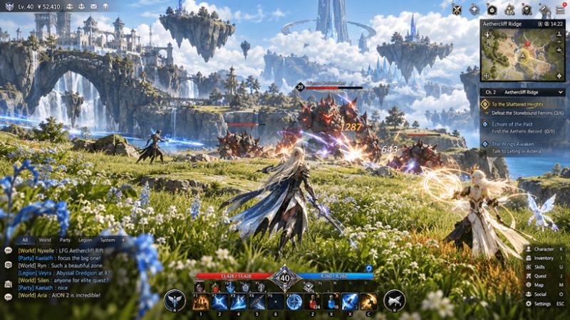 AION 2 Character Progression