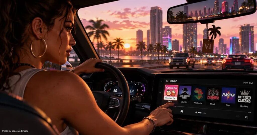 GTA 6 Reveals Six Star-Studded Radio Stations Ahead of Launch